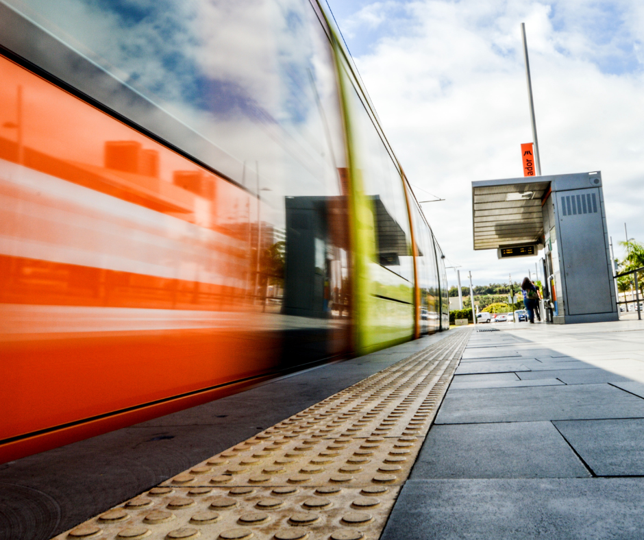 Is public transport working for visually impaired people?