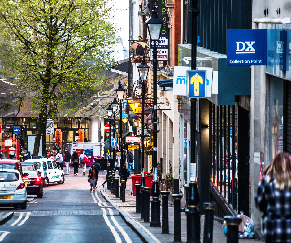 A busy street